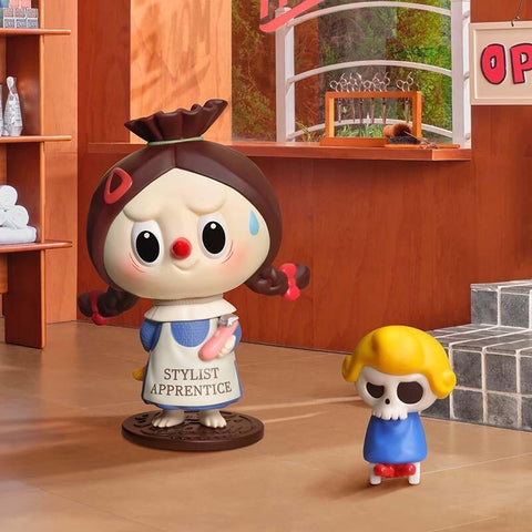 Labubu The Monsters Hair Salon Blind Box Series: Salon Apprentice (Confirmed Style)