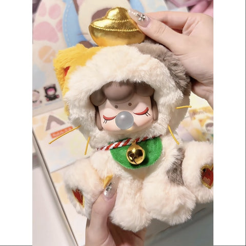 Nanci Tea Time Kitties Vinyl Plush Series Secret Wealth God (1/72)