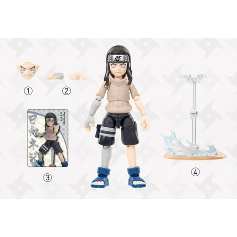Neji Hyuga Naruto Chunin NAME Exam Arc Action Figure Blind Box Series: Neji Hyuga (Confirmed Style)