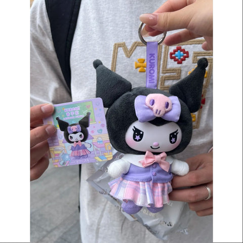 Kuromi School Life Vinyl Plush Pendant Series Secret Lavender Purple (1/72)