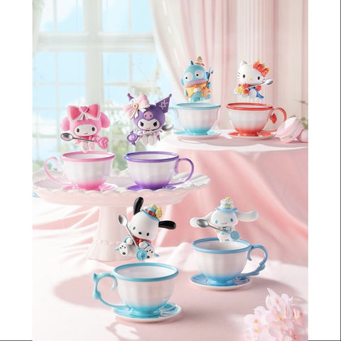 Sanrio Characters Teacup Elf Series Whole Set Opened