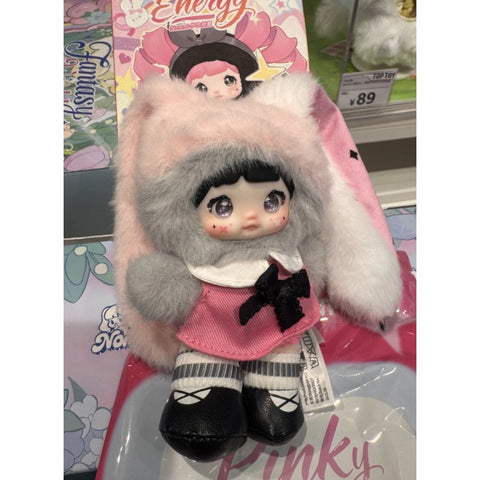 Nommi Pink Energy Plush Doll Blind Box Series: Luna (Confirmed Style)