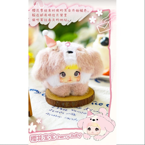 Nommi Baby Vinyl Plush Doll Series Cherry Baby