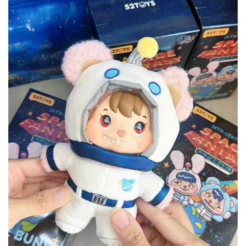 Little Buns 20th-Century Space Fantasy Plush Pendant Blind Box Series: Stellar Mission - Bear Face (Confirmed Style)