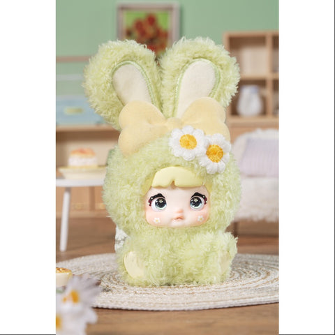 Nommi Baby Sweetheart Bunny Vinyl Plush Pendant Series Mint Cream