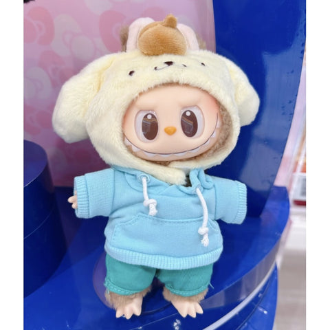 Labubu The Monsters Hello Kitty and Friends Vinyl Plush Pendant Blind Box Series: Pompompurin (Confirmed Style)