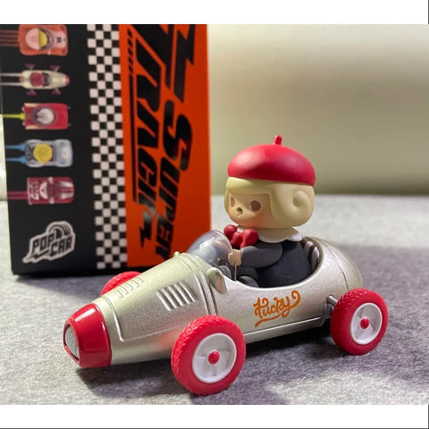 PUCKY Pop Mart PopCar Super Track Series PUCKY NOSTALGIC RACING