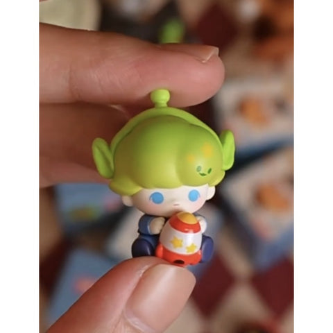DIMOO WORLD × PIXAR Pop Bean Blind Box Series: Dimoo As Alien (Confirmed Style)