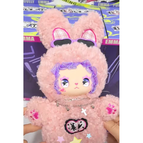 Emma Punk Era Vinyl Plush Blind Box Series: Punk Rabbit (Confirmed Style)