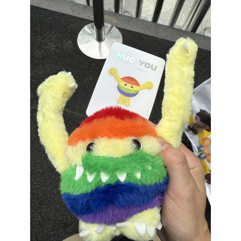 Instinctoy Hug You Plush Pendant Blind Box Series: Unity Rainbow (Secret, 1/72)