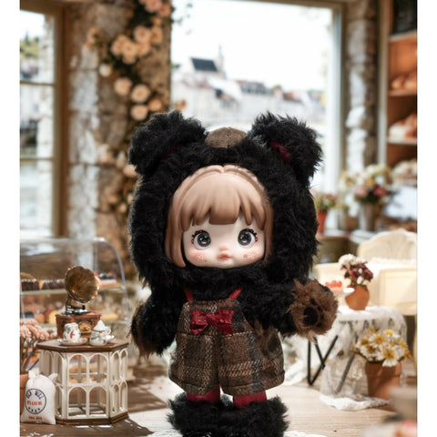 Nommi Forest Kingdom BJD Blind Box Series: Softie Bear (Confirmed Style)