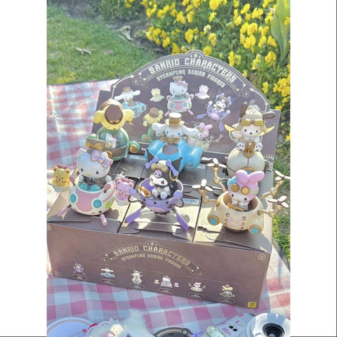 Sanrio Characters Steampunk Series Whole Set Opened