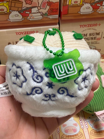 LuLu the Piggy Dim Sum House Food Hunter Plush Keychain Blind Box Series: Noodles Unpack (Confirmed Style)