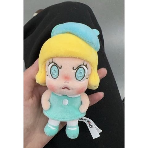 し*ん様 ANGRY MOLLY ぬいぐるみ シークレット Blue Fire Angry Molly Angry Energy Plush Pendant Blind Box Series: Lake Blue