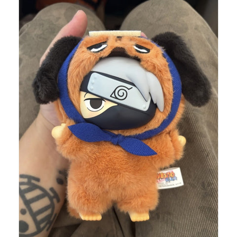 Kakashi Hatake Naruto Shippuden Beast Party Vinyl Plush Pendant Blind Box Series: Kakashi Hatake (Confirmed Style)