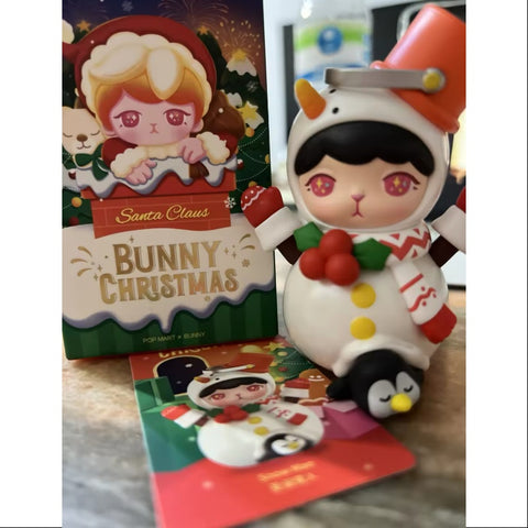 Bunny Christmas Series Snow Man