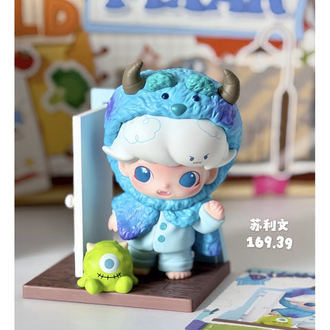 DIMOO WORLD × PIXAR Blind Box Series: Dimoo as Sulley (Confirmed Style)