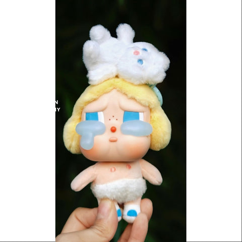 Crybaby Crying Again Series Vinyl Face Plush Secret Baby Blonde(1/144)