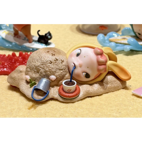 Sooya Beach Holiday Blind Box Series: Sand Bath Rabbit Ban (Confirmed Style)
