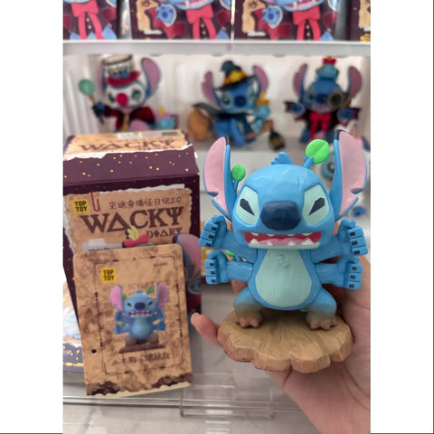 Disney Stitch Wacky Diary 2.0 Series Secret Little Wood Carving(1/72)