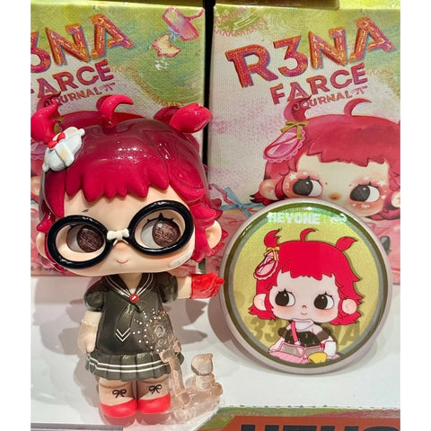 R3NA Farce Journal Blind Box Series: UNIFORM GLITCH (Confirmed Style)
