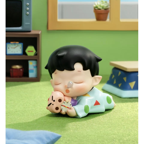 Hacipupu × CRAYON SHINCHAN One Day in Kasukabe Blind Box Series: Wake Up Refreshed (Confirmed Style)