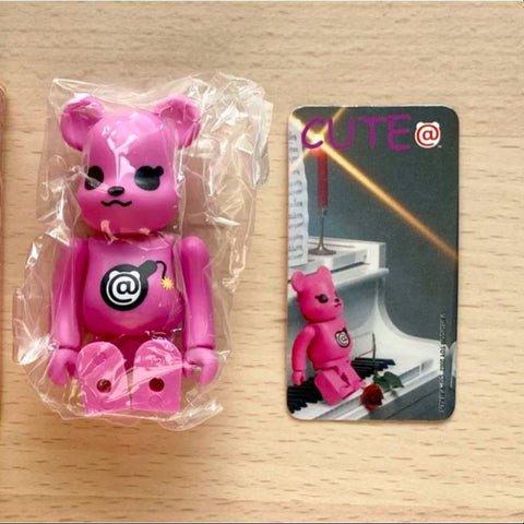 Bearbrick Series 3 Be@rbrick CUTE BOMB Bear Pink 100%