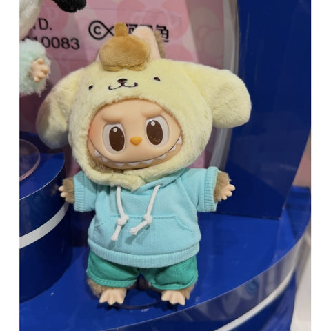 Labubu The Monsters Hello Kitty and Friends Vinyl Plush Pendant Blind Box Series: Pompompurin (Confirmed Style)