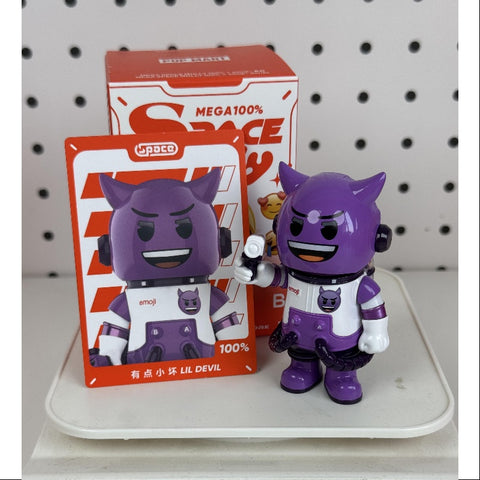 MEGA SPACE MOLLY 100% X emoji Series LIL DEVIL