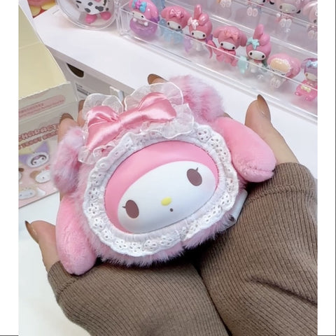 My Melody Sanrio Characters Fluffy Teddy Bear Plush Pendant Series Secret My Melody (1/72)