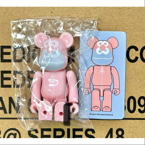 Bearbrick Series 48 Cute Gelato Pique Sesame Street Pink 100%