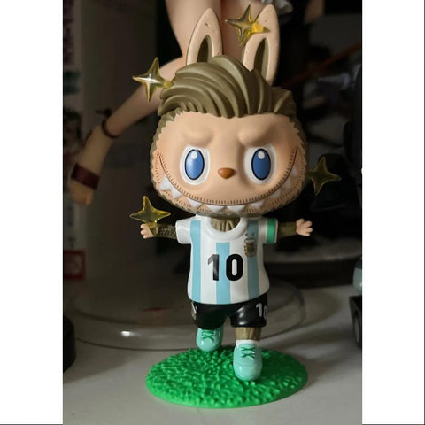 Labubu The Monsters Argentina Soccer Football Team Series Secret Lionel Messi Bang Goal