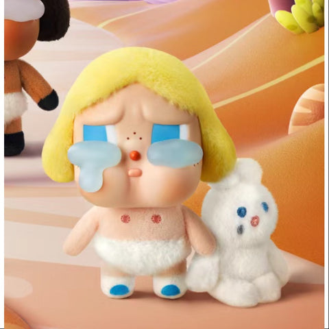 Crybaby Crying Again Series Vinyl Face Plush Secret Baby Blonde(1/144)