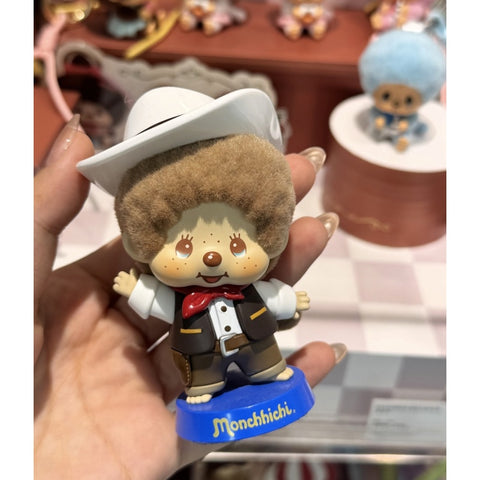 Monchhichi Global Journey Blind Box Series: Wilderness Cowboy (Confirmed Style)