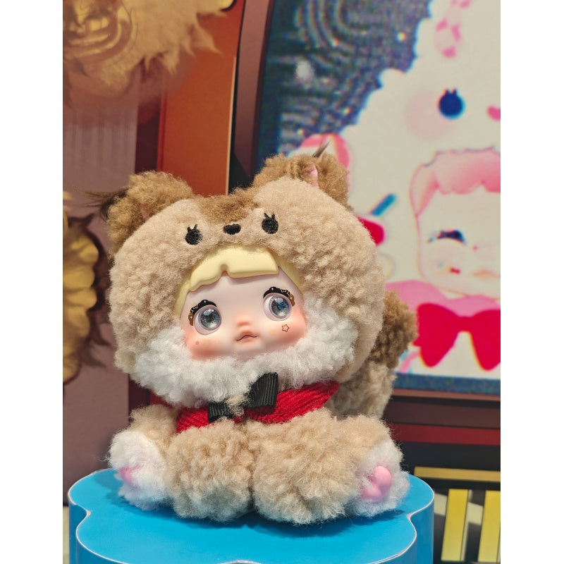 Nommi Sitting Zoo Vinyl Plush Pendant Series: Chestnut Coco (Confirmed Style) | TOYSEZ Data