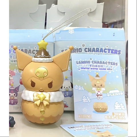 Kuromi Sanrio Characters Winter Water Sound Bell Series Secret Kuromi (1/72)