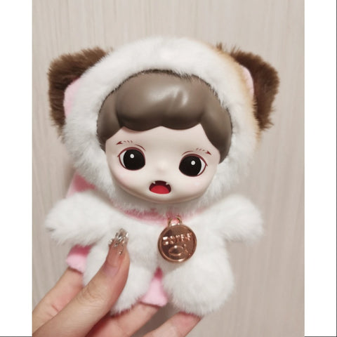 Baby Zoraa Fluffy Cabin Series Vinyl Plush Secret Pinky Meow(1/72)