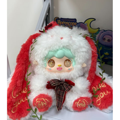 Yooki Bunny's Floral Fragments 400% Plush Series: The Rose Contract (Secret Edition) | TOYSEZ Data