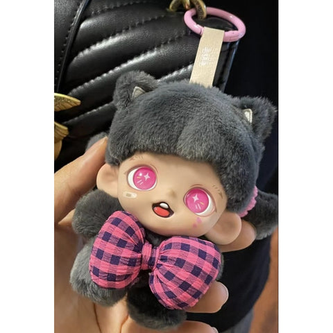 Baby Zoraa Fluffy Tea Party Plush Pendant Blind Box Series: Jelly Kitty (Confirmed Style)