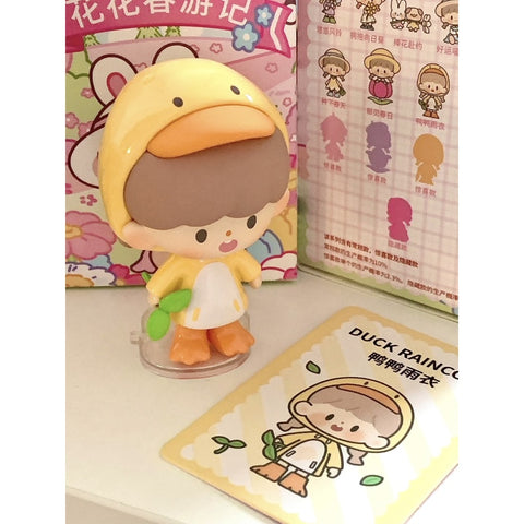 zZoton Flower Tour Series Duck raincoat