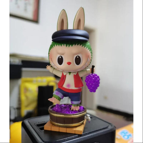 Labubu The Monsters Exciting Macaron Vinyl Face Series Green