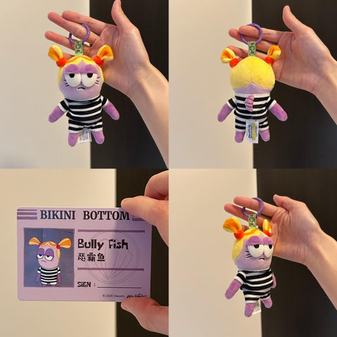 Bikini Bottom Buddies Whimsical Plush Blind Box Series 2: Bully Fish (Confirmed Style)