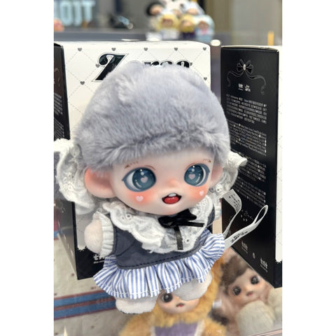 Baby Zoraa Tweed Étude Plush Pendant Blind Box Series: Mist Blue Arpeggio (Confirmed Style)