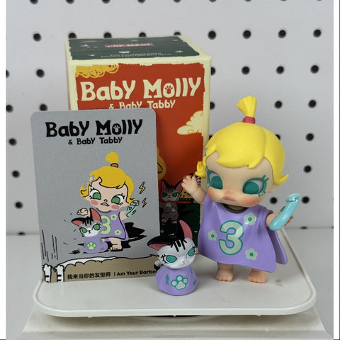 Baby Molly & Baby Tabby Series Figures - POP MART (United