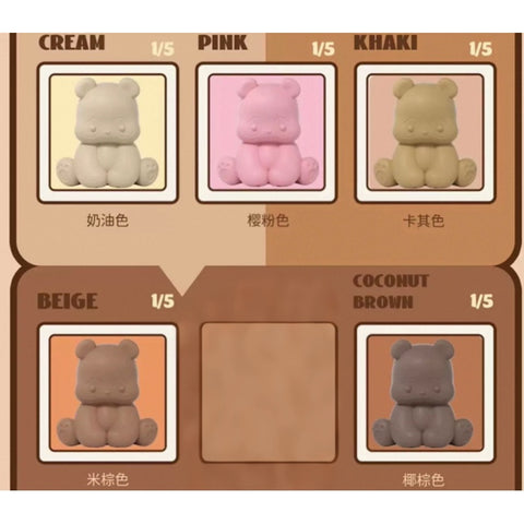 Panda Roll Sit Down Pandas Blind Bag Series: Whole Set (Opened Box)