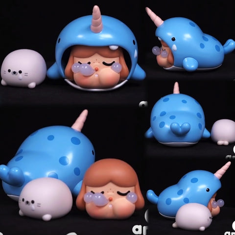 CRYBABY Cry Me an Ocean Blind Box Series: The Narwhal (Confirmed Style)