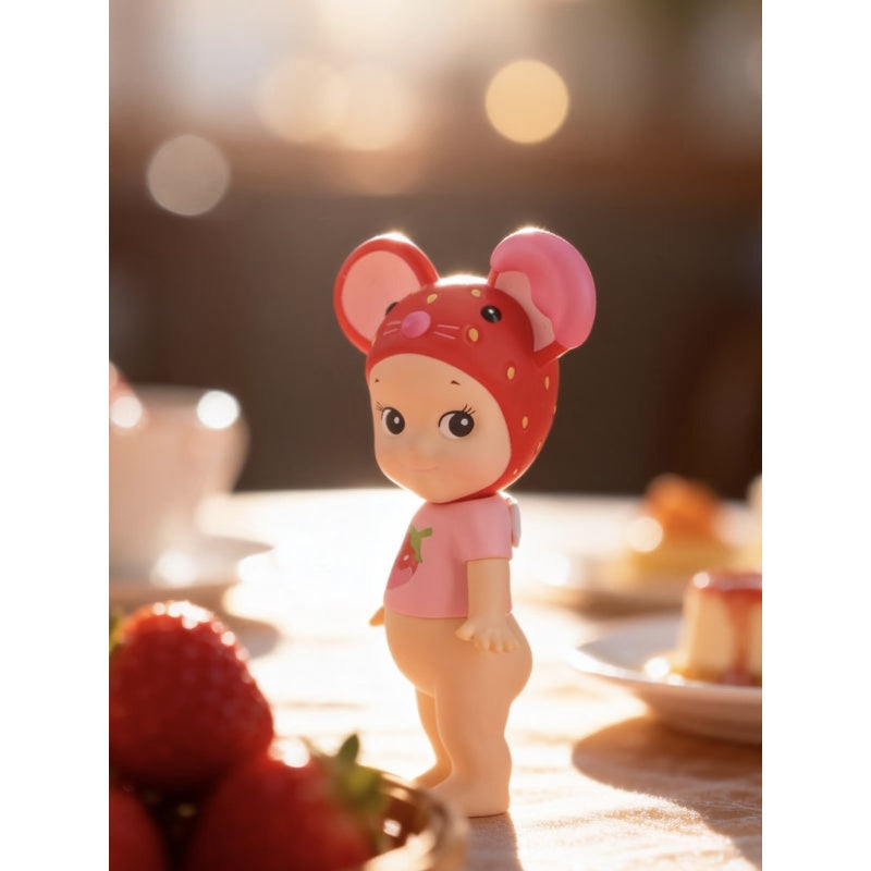 Sonny Angel Strawberry Love Blind Box Series: Mouse (Confirmed Style)