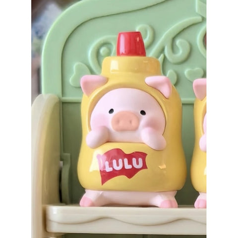 LuLu the Piggy Picnic Party Mini Bean Blind Bag Series: Yellow Mustard (Confirmed Style)
