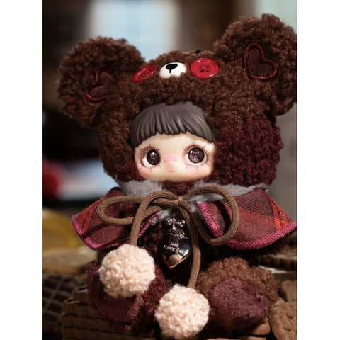 Maymei Tiny Bear Cookie Vinyl Plush Series: Brownie (Confirmed Style) | TOYSEZ Data