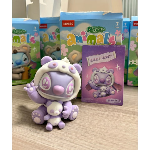 Disney Stitch Party Animals Series Secret Purple Panda(1/108)